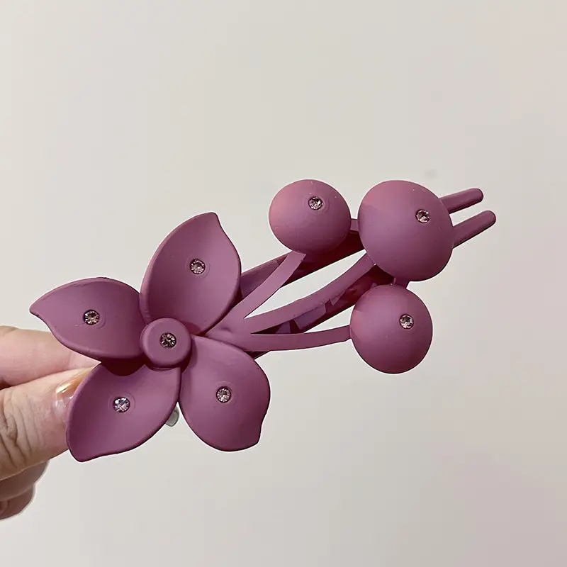 Korean Sweet Flower Hair Accessories 2024