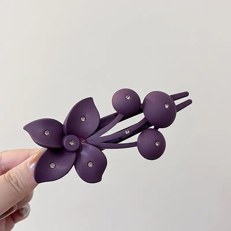 Korean Sweet Flower Hair Accessories 2024