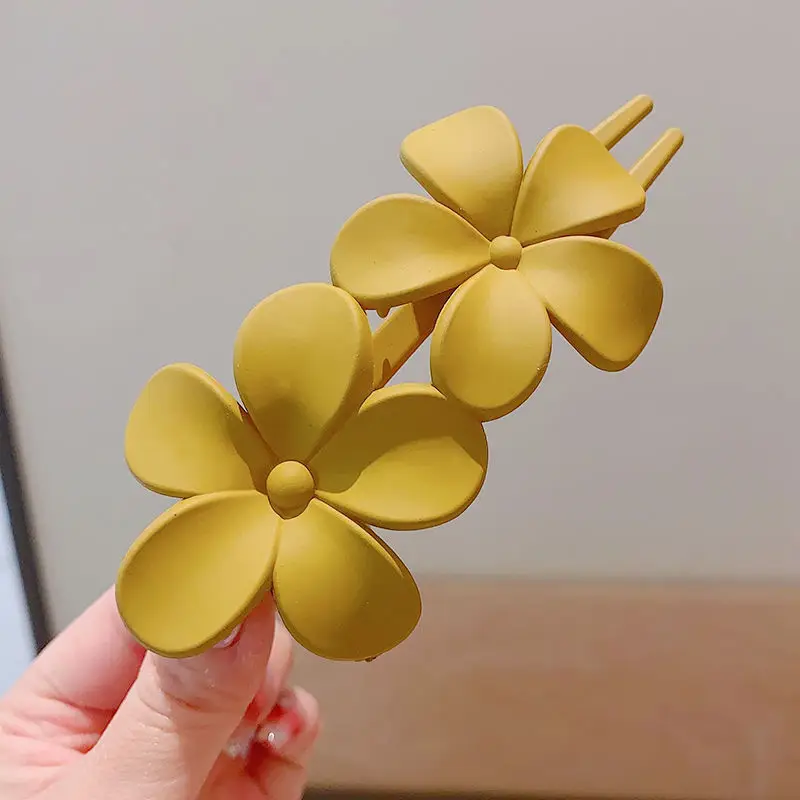 Korean Sweet Flower Hair Accessories 2024