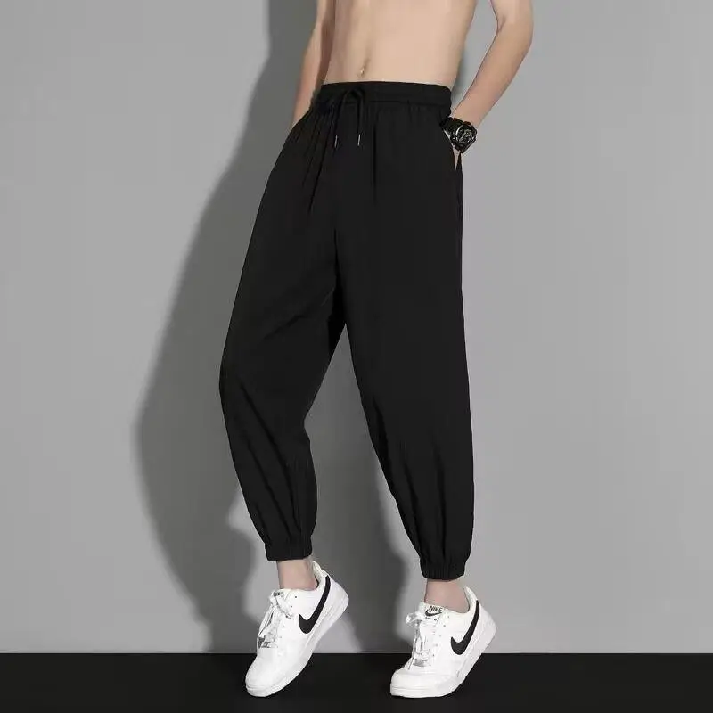 Men's Thin Camo Pants Ice Silk Summer 2024 - Image 4