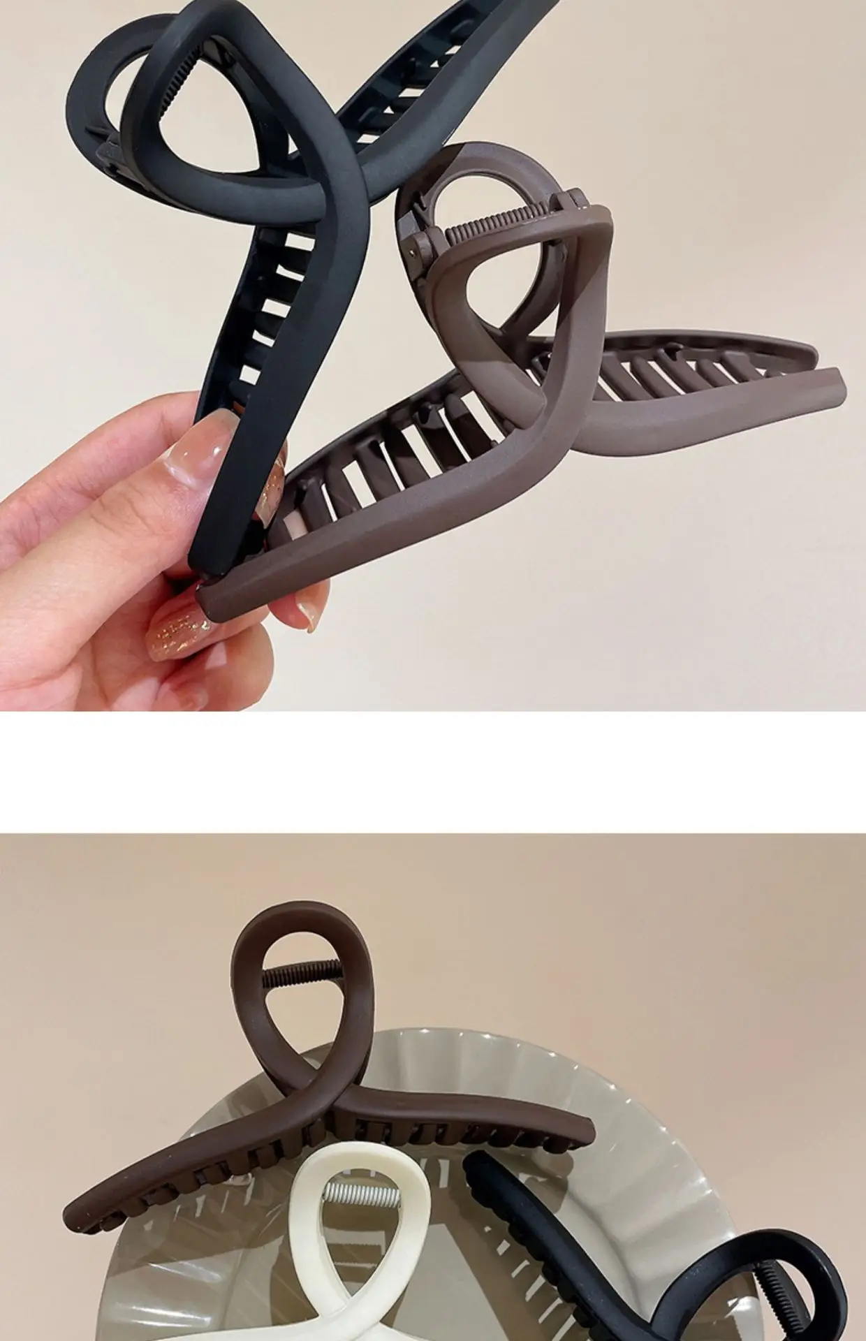 Large Hairpin Clip for Women 15cm Elegant Back Clip — feature 10