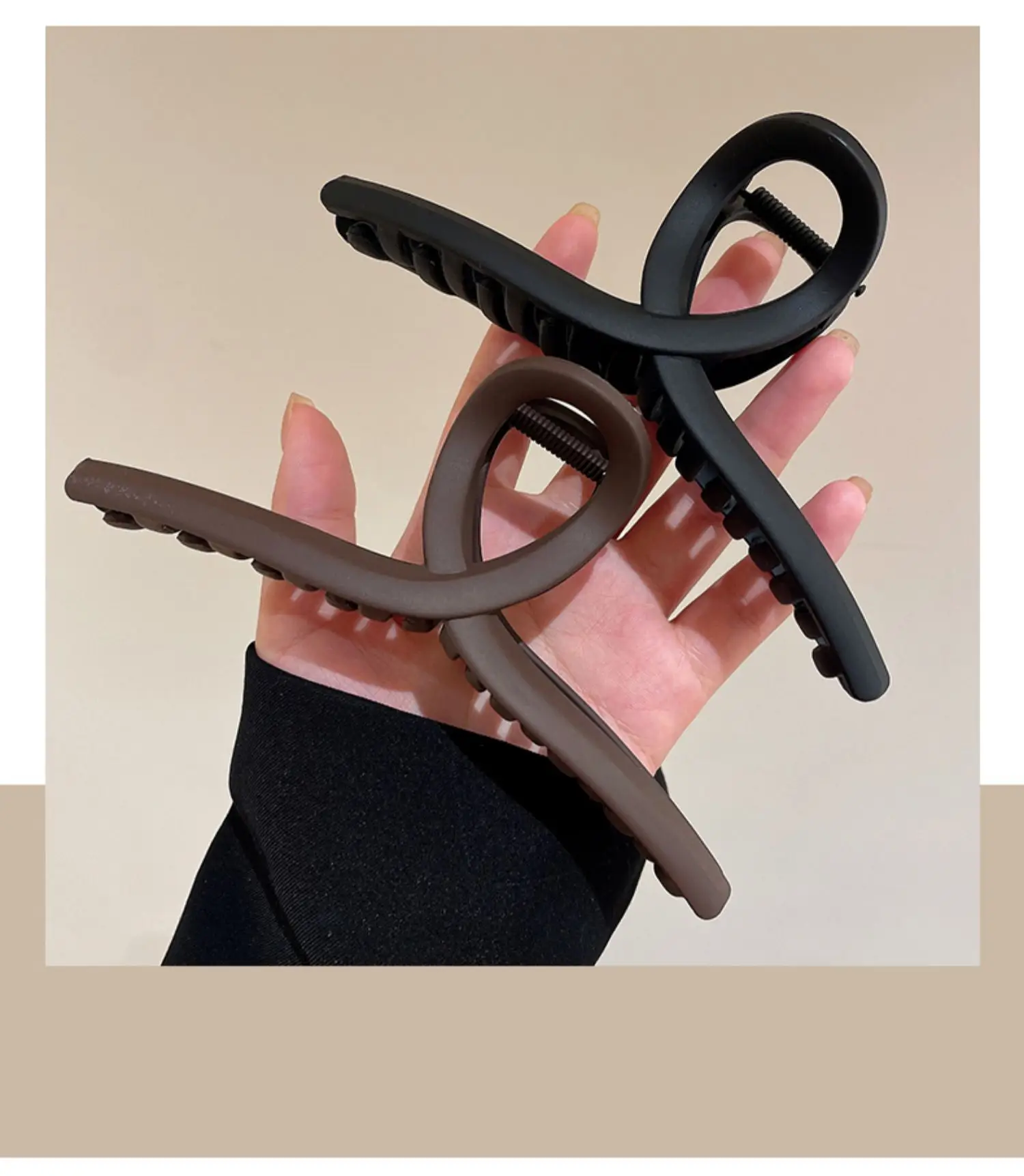 Large Hairpin Clip for Women 15cm Elegant Back Clip — feature 6