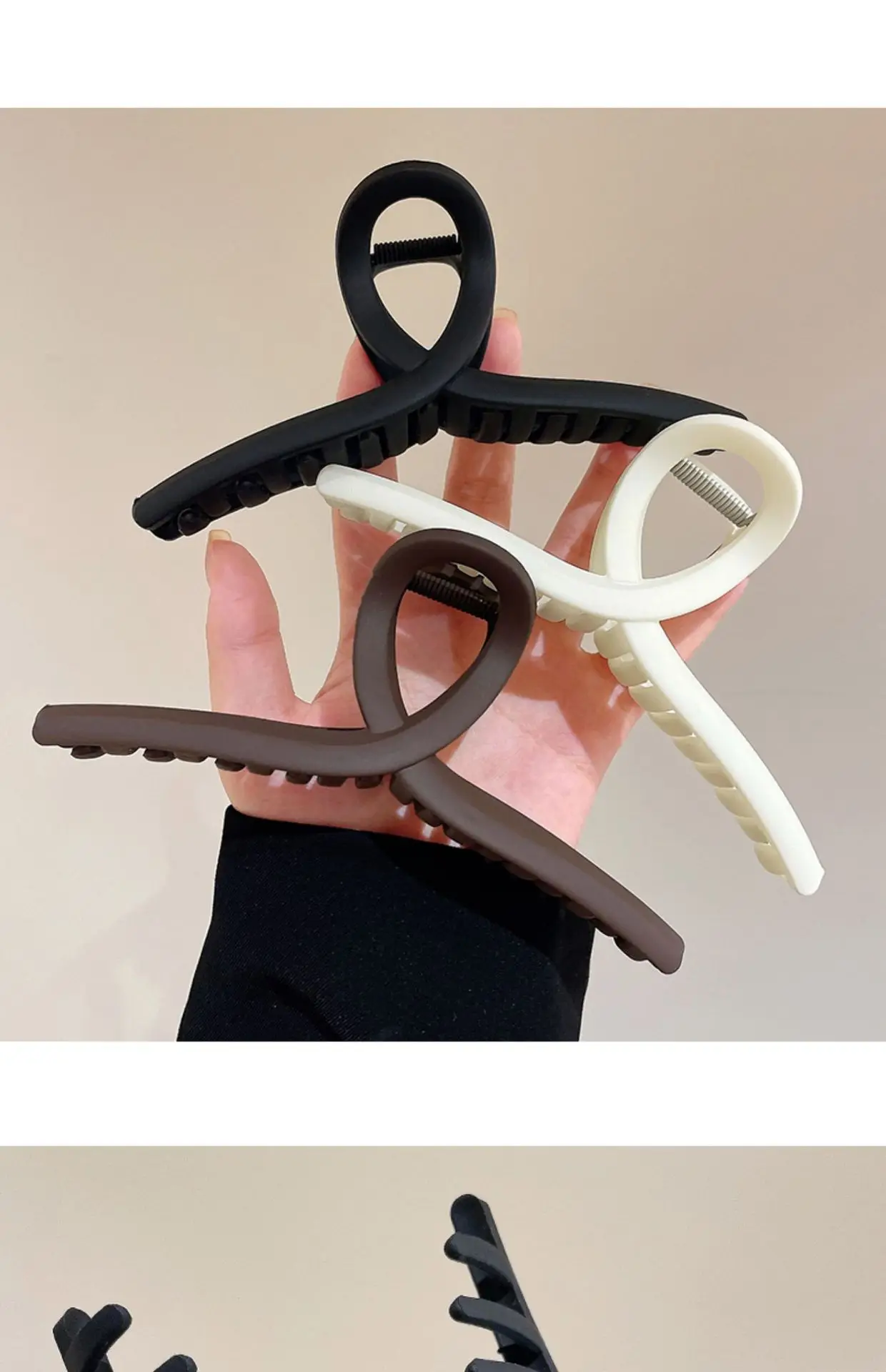 Large Hairpin Clip for Women 15cm Elegant Back Clip — feature 7