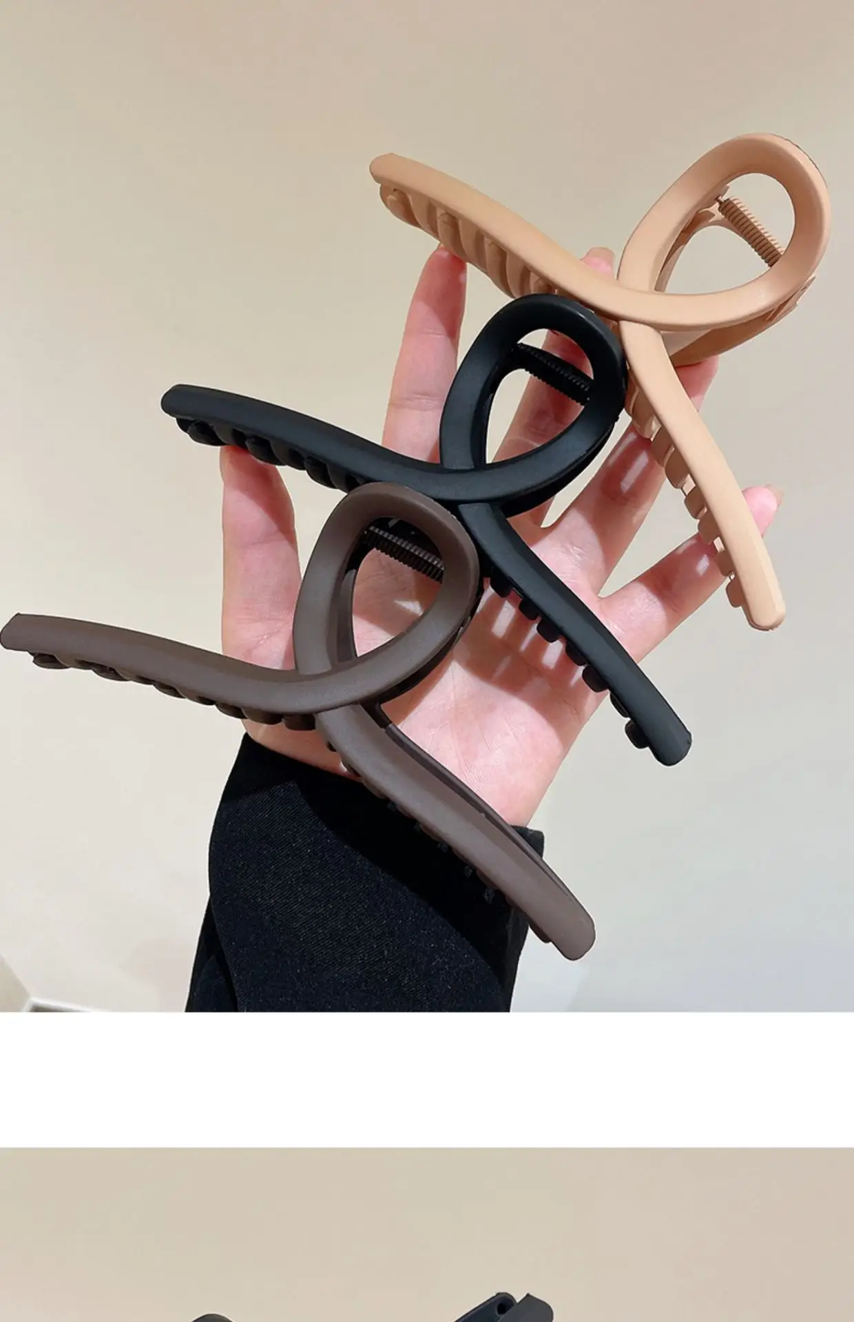 Large Hairpin Clip for Women 15cm Elegant Back Clip — feature 9