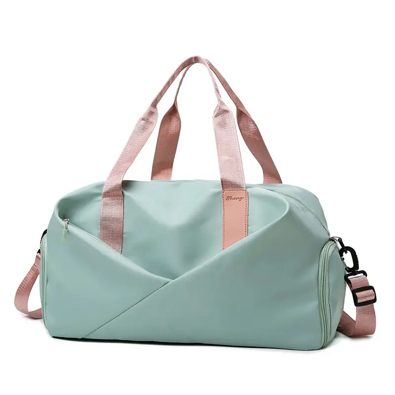 Waterproof Oxford Maternity Travel Bag Mint Blue - Image 5