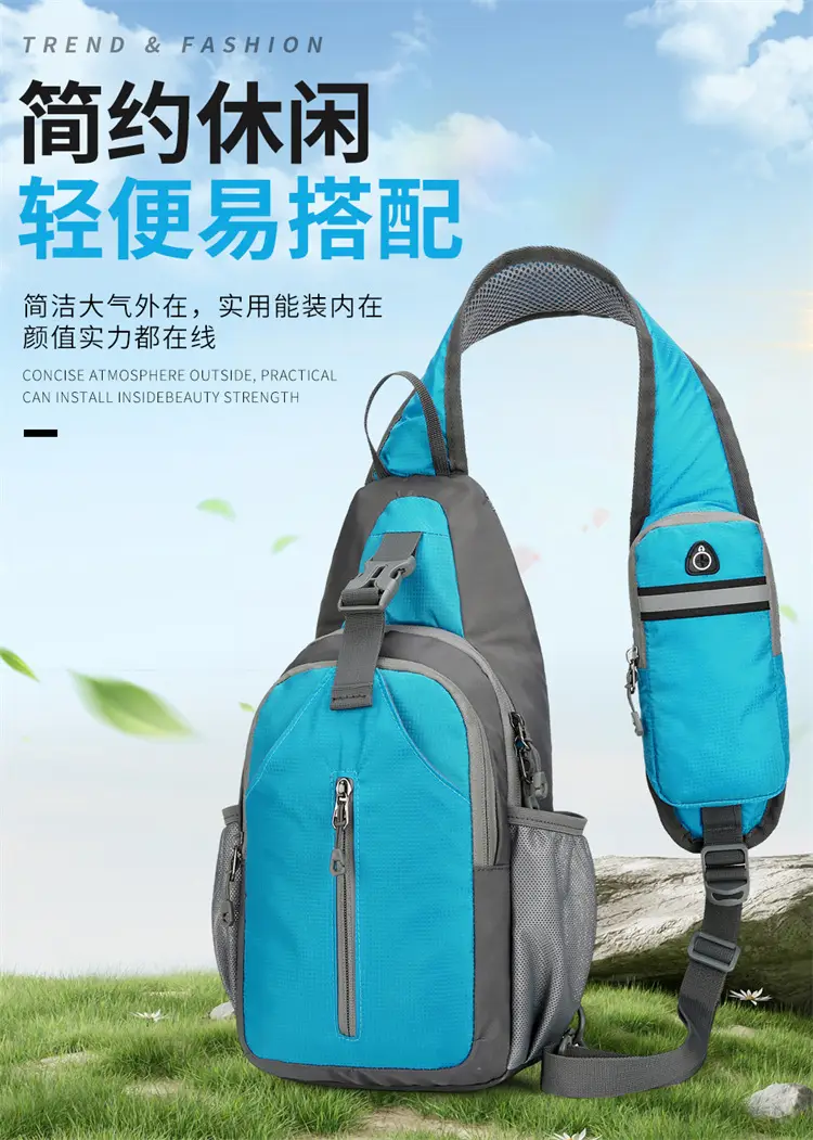 Ultra-light Crossbody Phone Bag with Water Repellent Design — feature 2