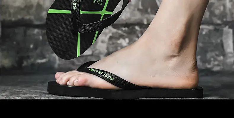 2025 Men Summer Flip Flops Black Non-Slip — feature 17