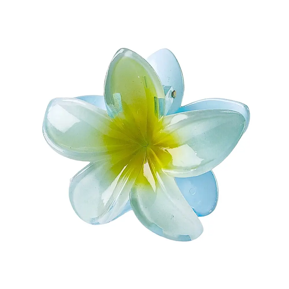 8cm Laser Egg Flower Hair Clip Pink - Image 7