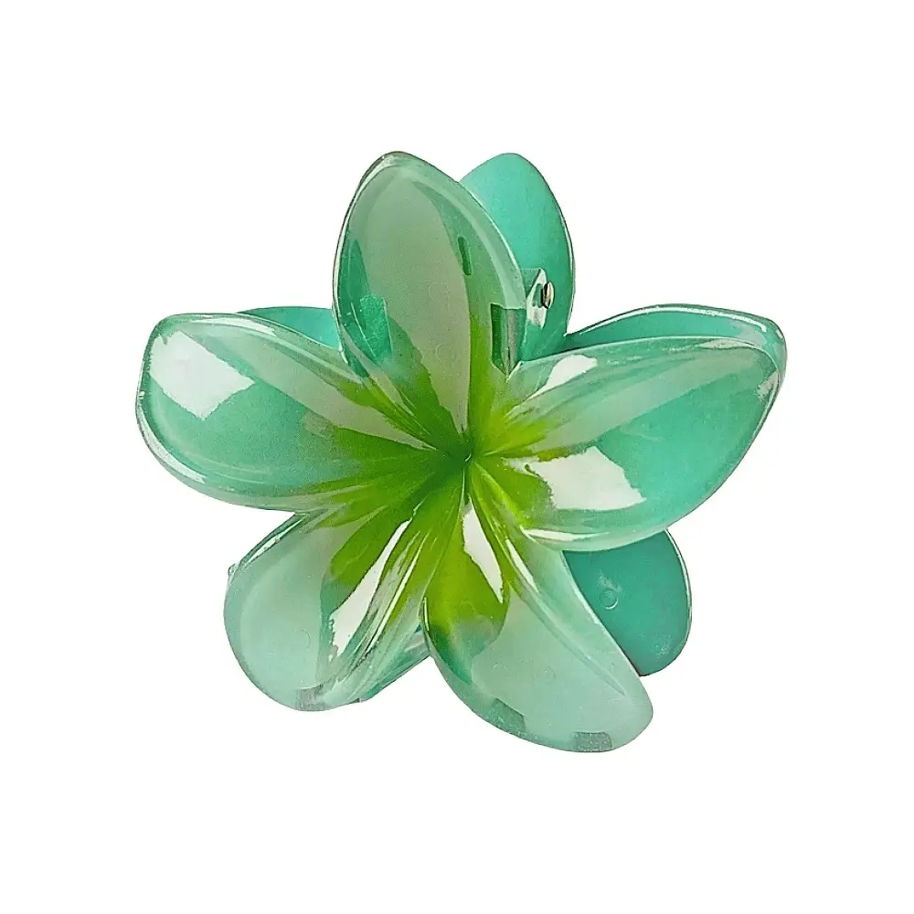 8cm Laser Egg Flower Hair Clip Pink - Image 8