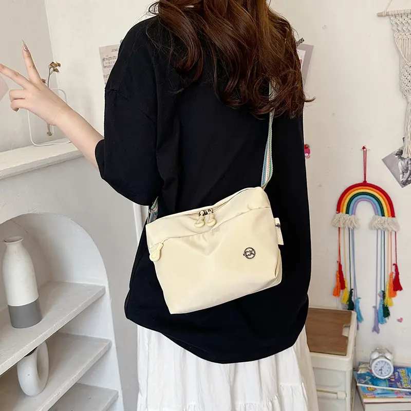 Women Crossbody Bag Olive Green Nylon 2025 - Image 7