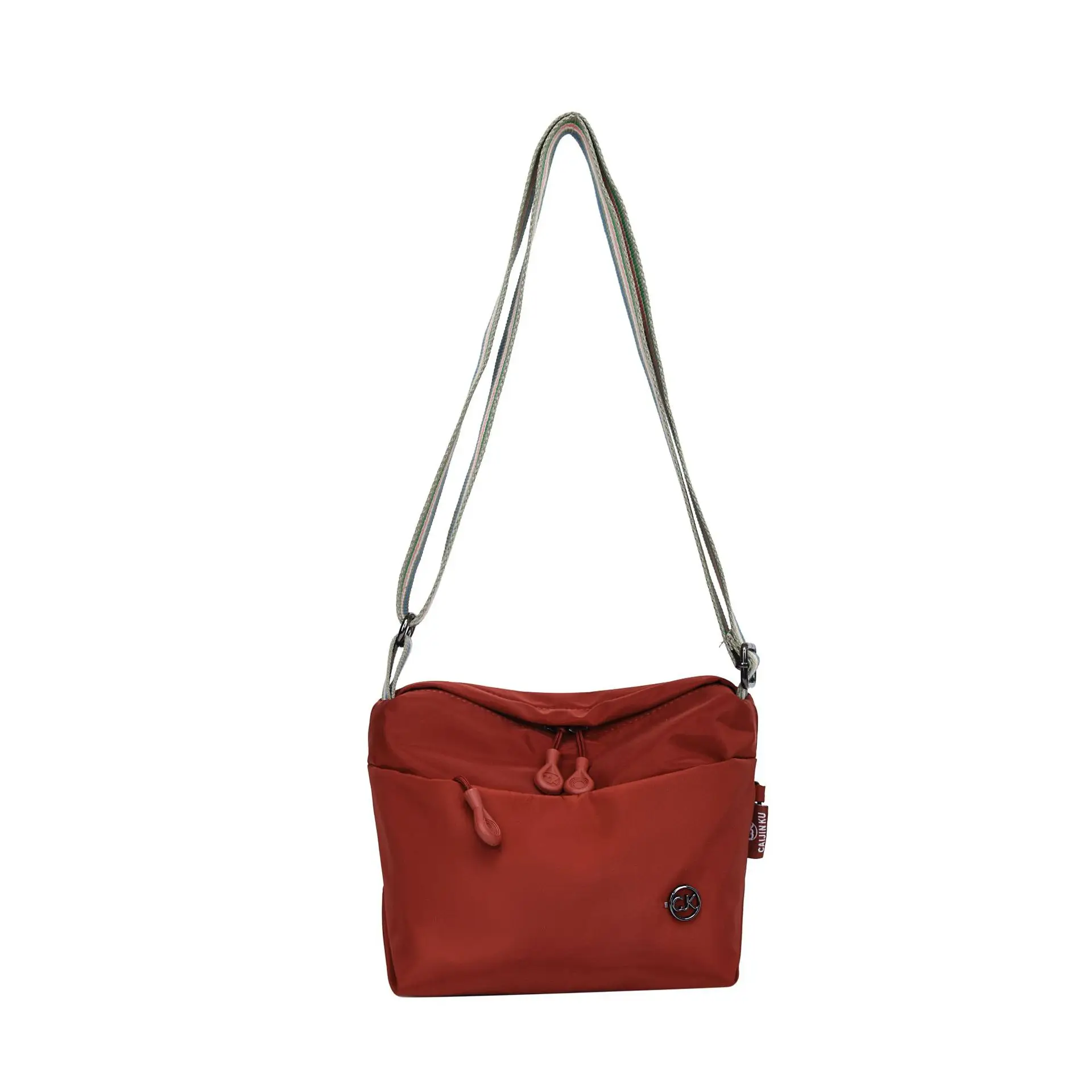 Women Crossbody Bag Olive Green Nylon 2025 - Image 9