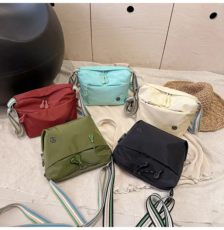 Women Crossbody Bag Olive Green Nylon 2025 — feature 38