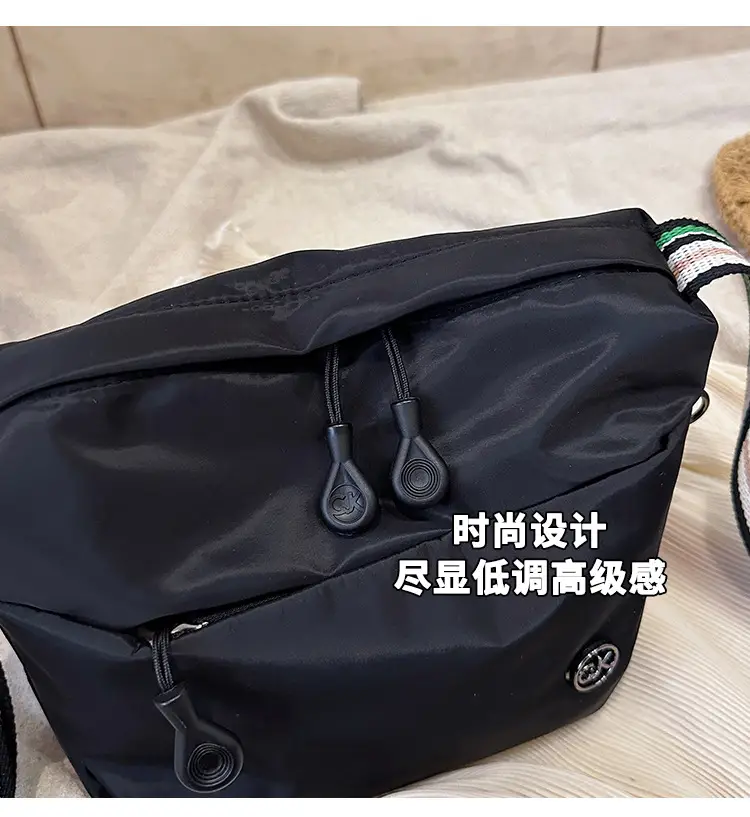 Women Crossbody Bag Olive Green Nylon 2025 — feature 5