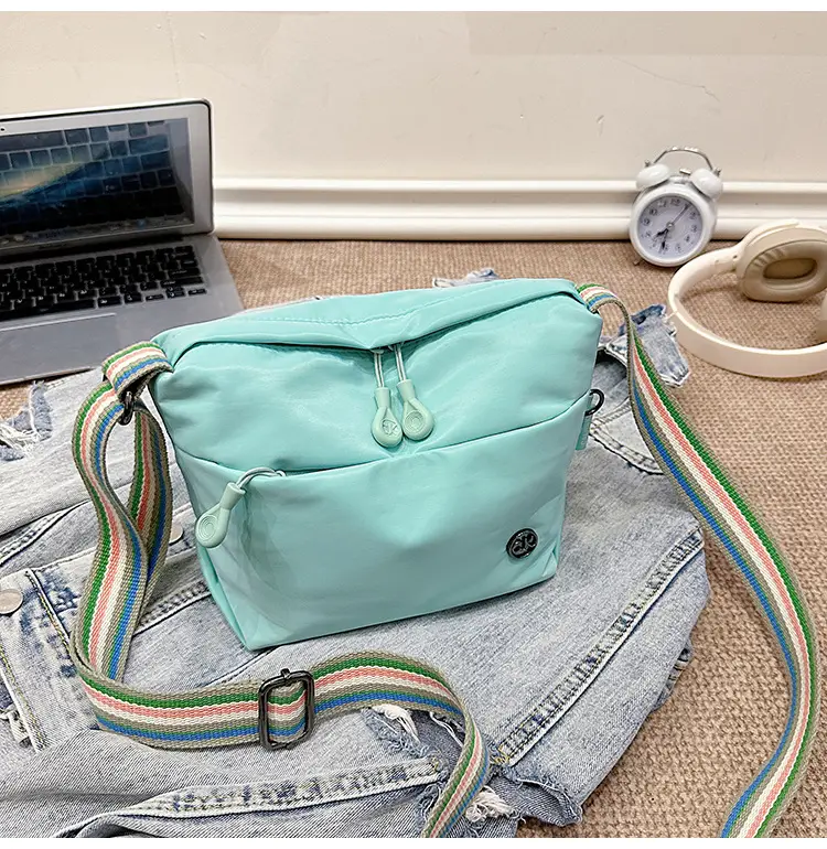 Women Crossbody Bag Olive Green Nylon 2025 — feature 57