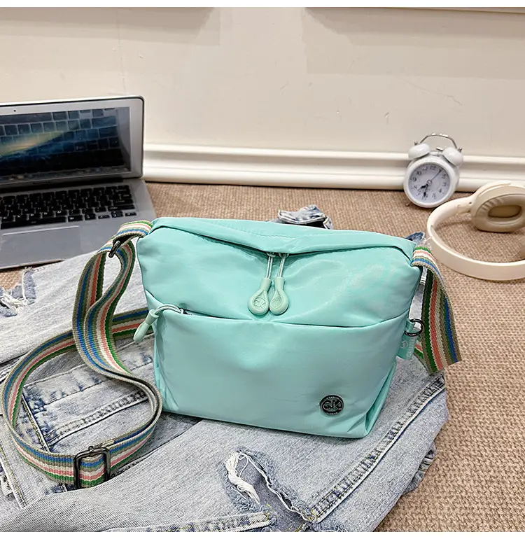 Women Crossbody Bag Olive Green Nylon 2025 — feature 58