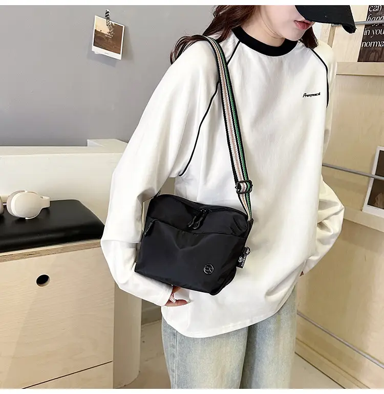 Women Crossbody Bag Olive Green Nylon 2025 — feature 65