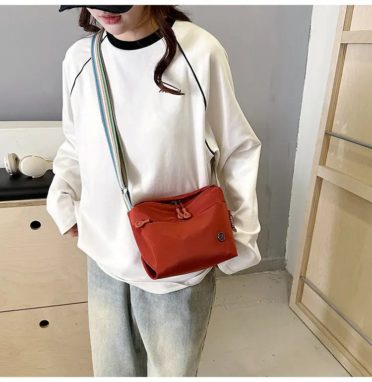 Women Crossbody Bag Olive Green Nylon 2025 — feature 73