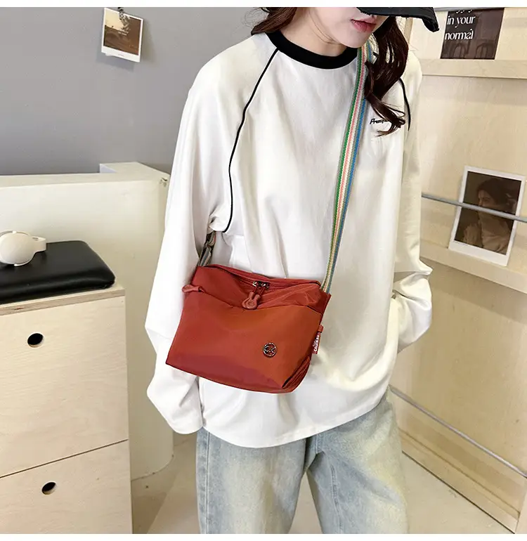 Women Crossbody Bag Olive Green Nylon 2025 — feature 74