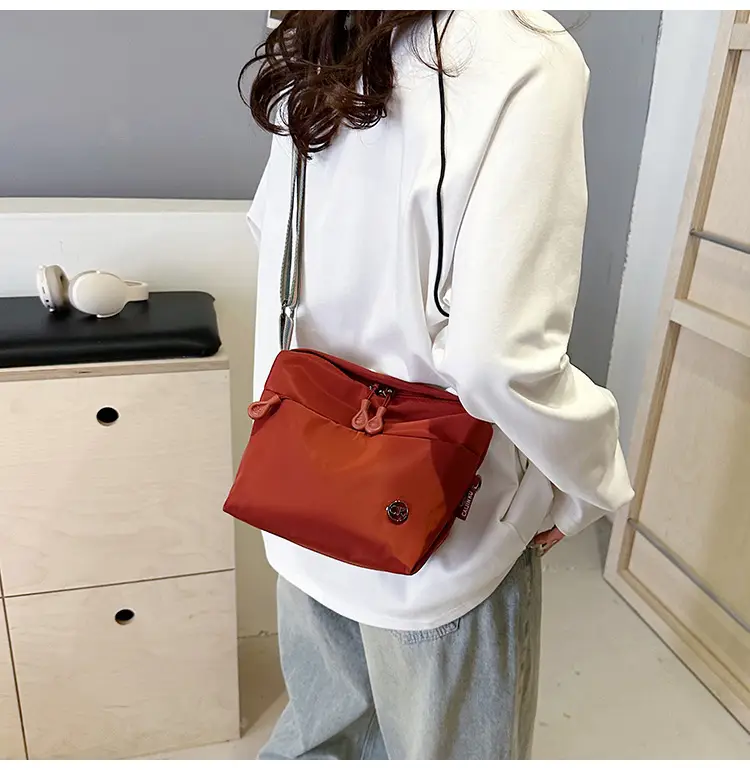 Women Crossbody Bag Olive Green Nylon 2025 — feature 75