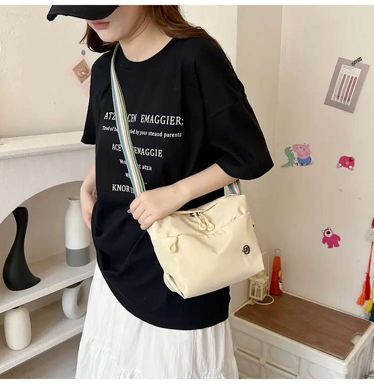 Women Crossbody Bag Olive Green Nylon 2025 — feature 81