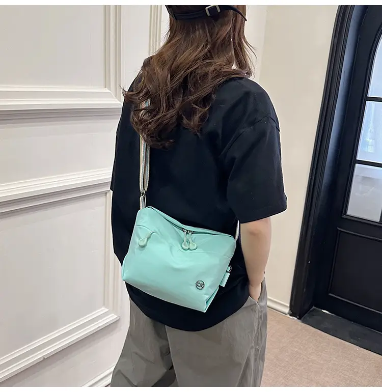 Women Crossbody Bag Olive Green Nylon 2025 — feature 88