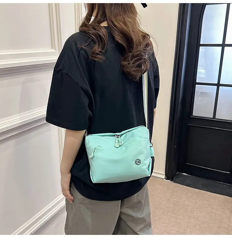 Women Crossbody Bag Olive Green Nylon 2025 — feature 89