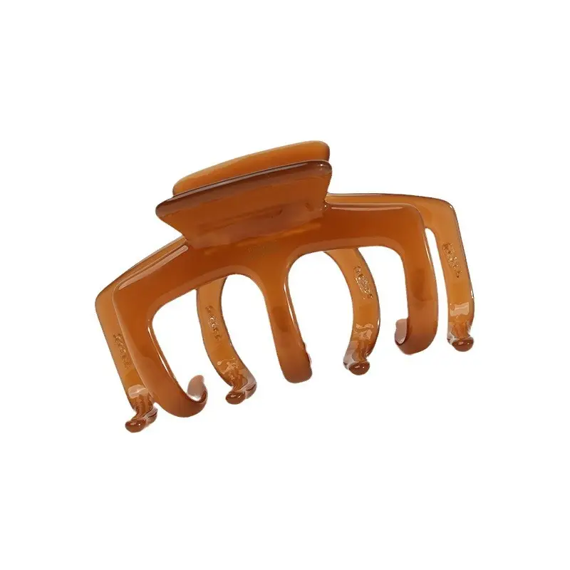 Pink Jelly Hair Clip Super Large Multi-Grasp - Image 13