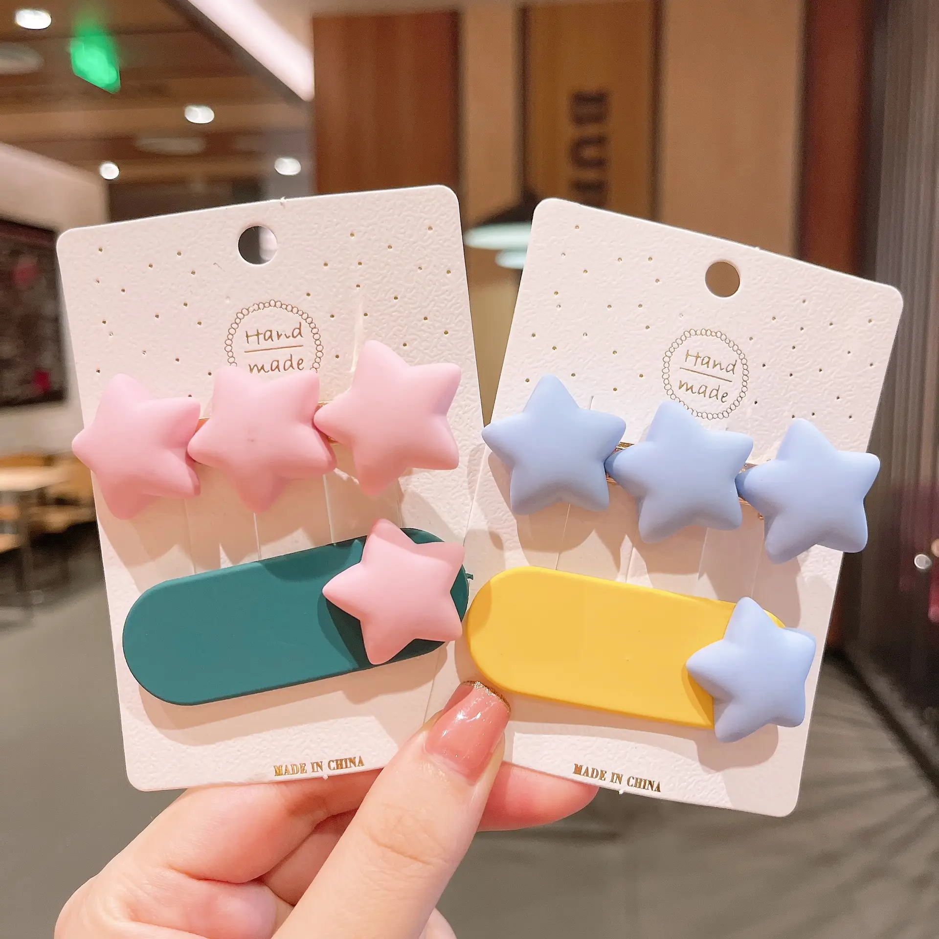 Cute Green & Orange Hair Pins for Girls Kids — feature 9