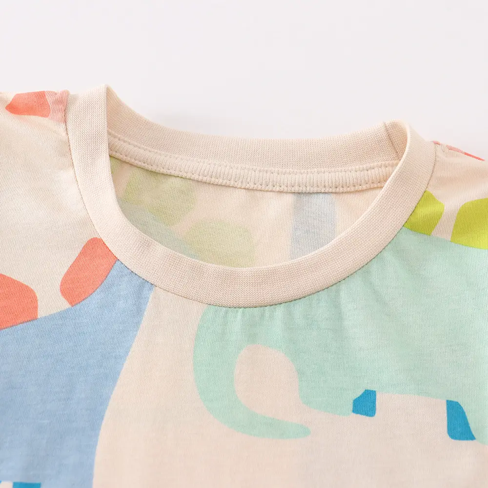 Summer Boys Cotton Cartoon T-shirt Short Sleeve - Image 2