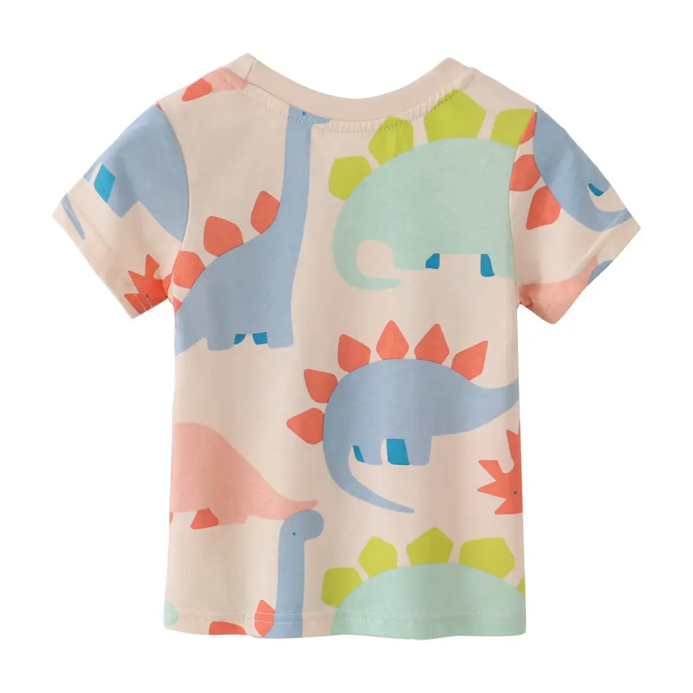 Summer Boys Cotton Cartoon T-shirt Short Sleeve - Image 5