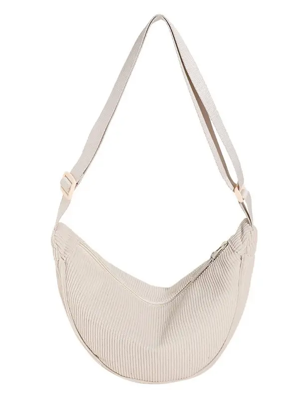Women's Beige Crossbody Bag Large Capacity - Image 11