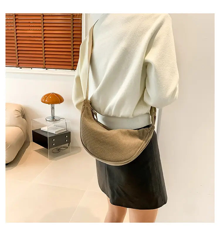 Women's Beige Crossbody Bag Large Capacity — feature 21