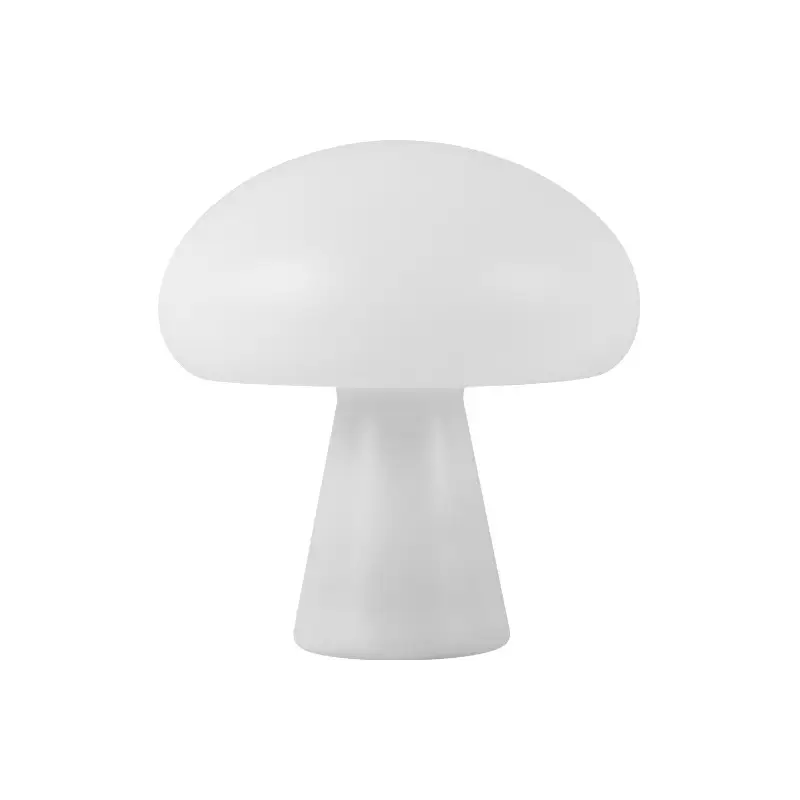 Ins Middle Danish Cream Mushroom Table Lamp