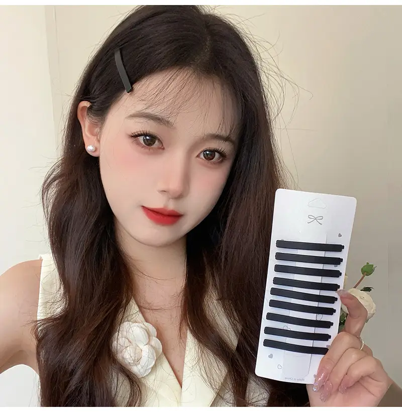 Black Hairpins for Women - 10 Pcs Clip Hair Clips — feature 15