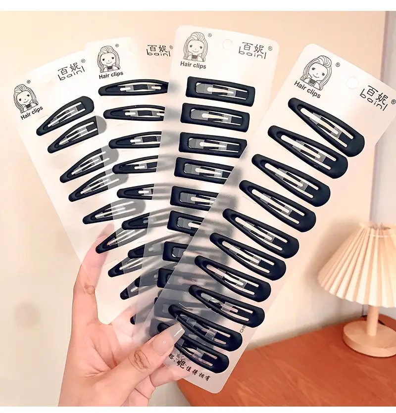 Black Hairpins for Women - 10 Pcs Clip Hair Clips — feature 16