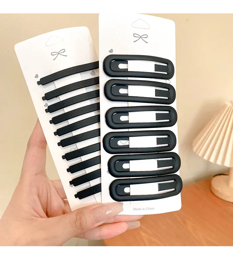 Black Hairpins for Women - 10 Pcs Clip Hair Clips — feature 18
