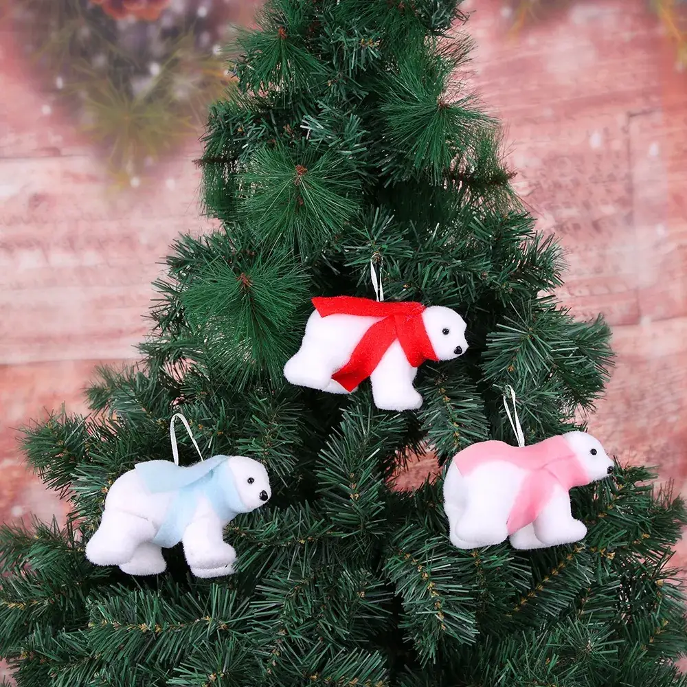 Christmas White Bear Decor Pendants for Tree — feature 13