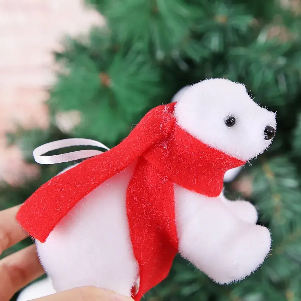 Christmas White Bear Decor Pendants for Tree — feature 15