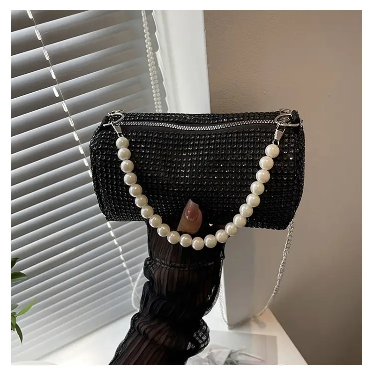 Black Pearl Chain Shoulder Bag for Women 2024 — feature 20