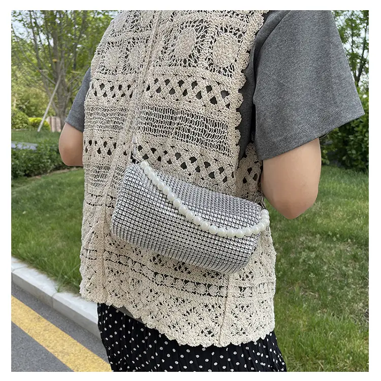 Black Pearl Chain Shoulder Bag for Women 2024 — feature 8
