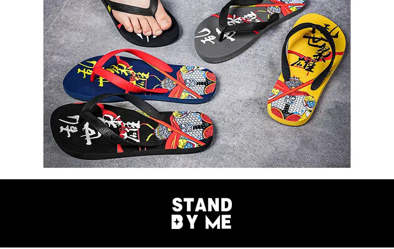 Summer New Korean Style Flip-Flops for Men, Non-Slip Soft Bottom, Outdoor Wear, Travel Wear-Resistant Beach Sandals and Slippers Wholesale — feature 11