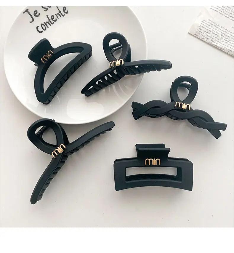 Oversized Heart Hairpin Clip for Women 13cm — feature 9