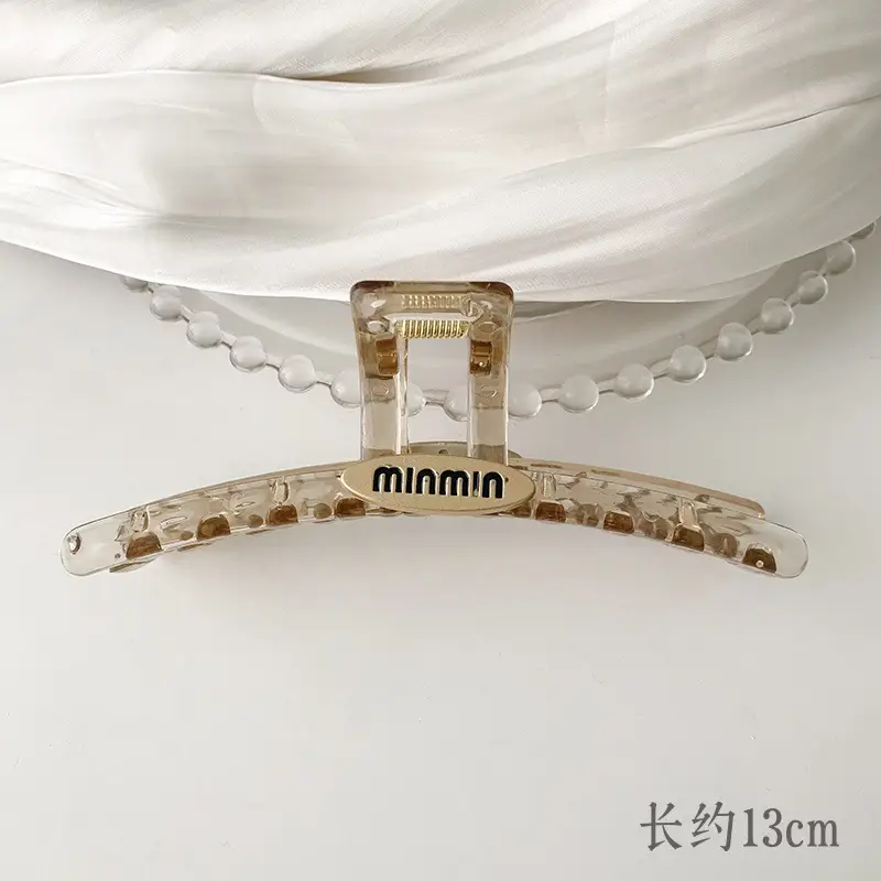 Oversized Heart Hairpin Clip for Women 13cm - Image 16