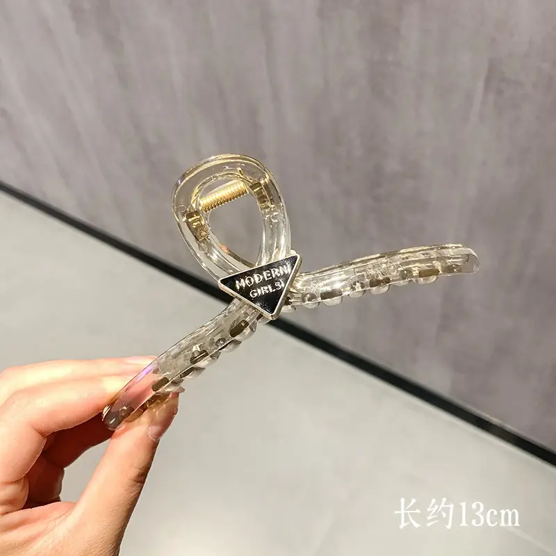 Oversized Heart Hairpin Clip for Women 13cm - Image 20