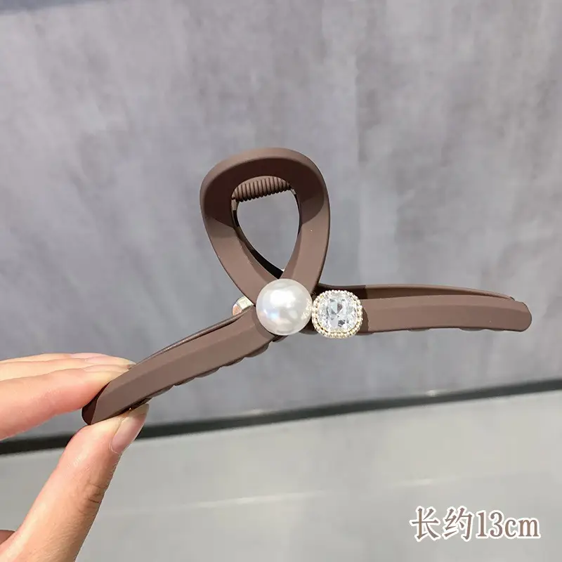 Oversized Heart Hairpin Clip for Women 13cm - Image 28