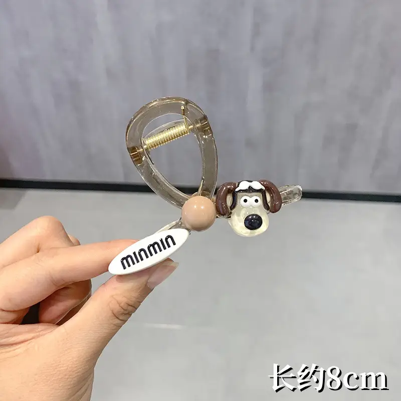 Oversized Heart Hairpin Clip for Women 13cm - Image 6