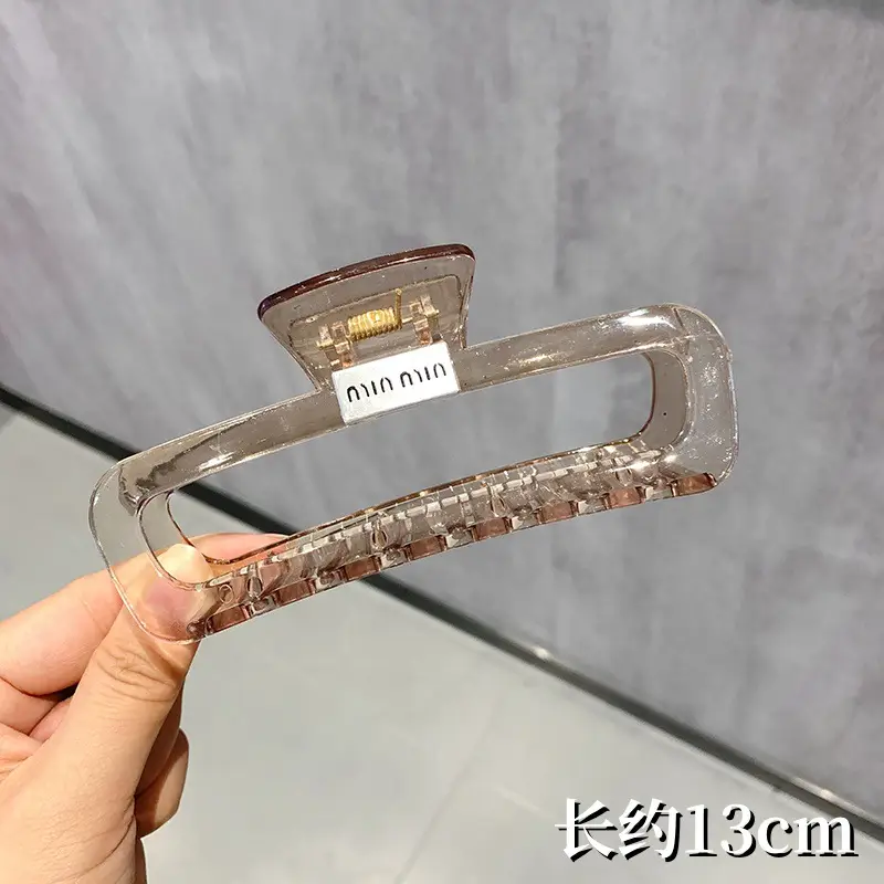 Oversized Heart Hairpin Clip for Women 13cm - Image 9