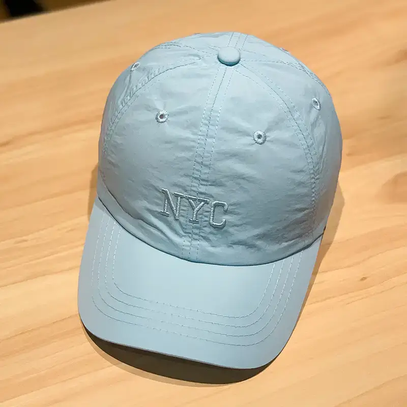 Women's Korean Embroidered Baseball Cap White Pink - Image 14