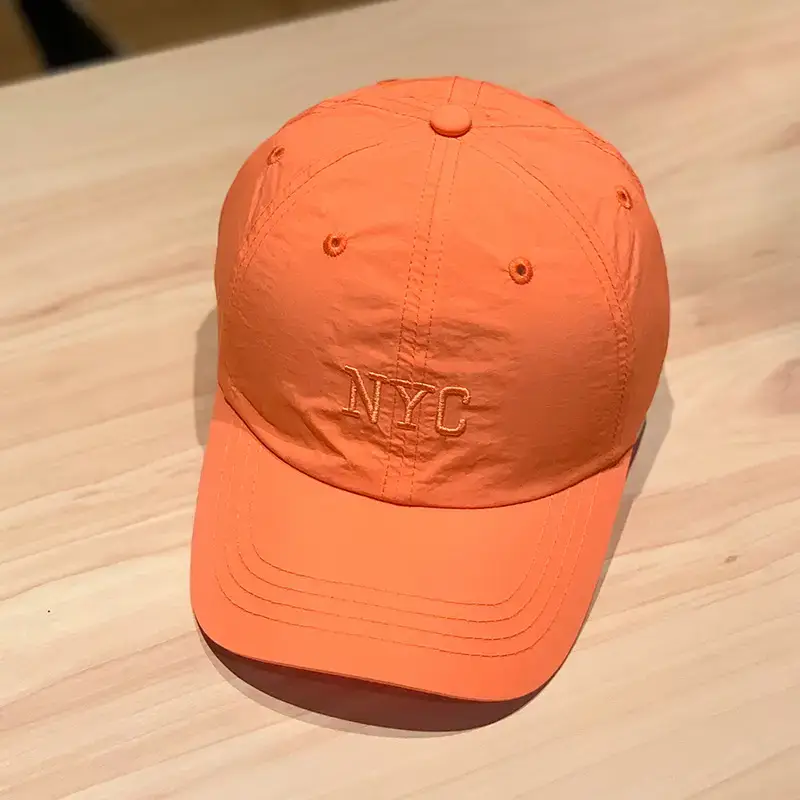 Women's Korean Embroidered Baseball Cap White Pink - Image 5