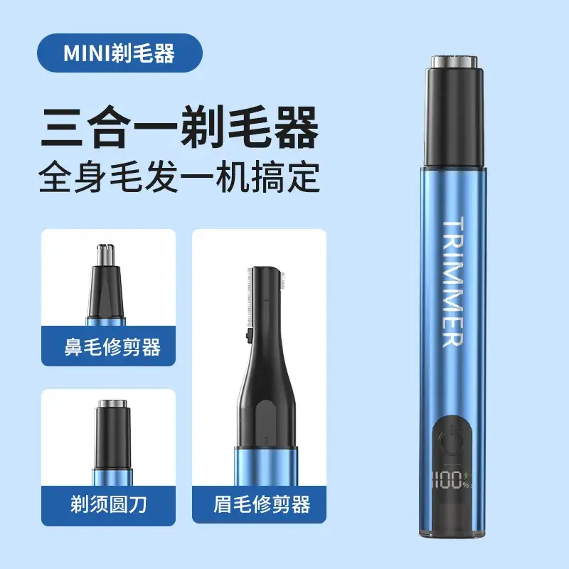 Trimer Electric Hair Trimmer Blue 100ml - Image 4